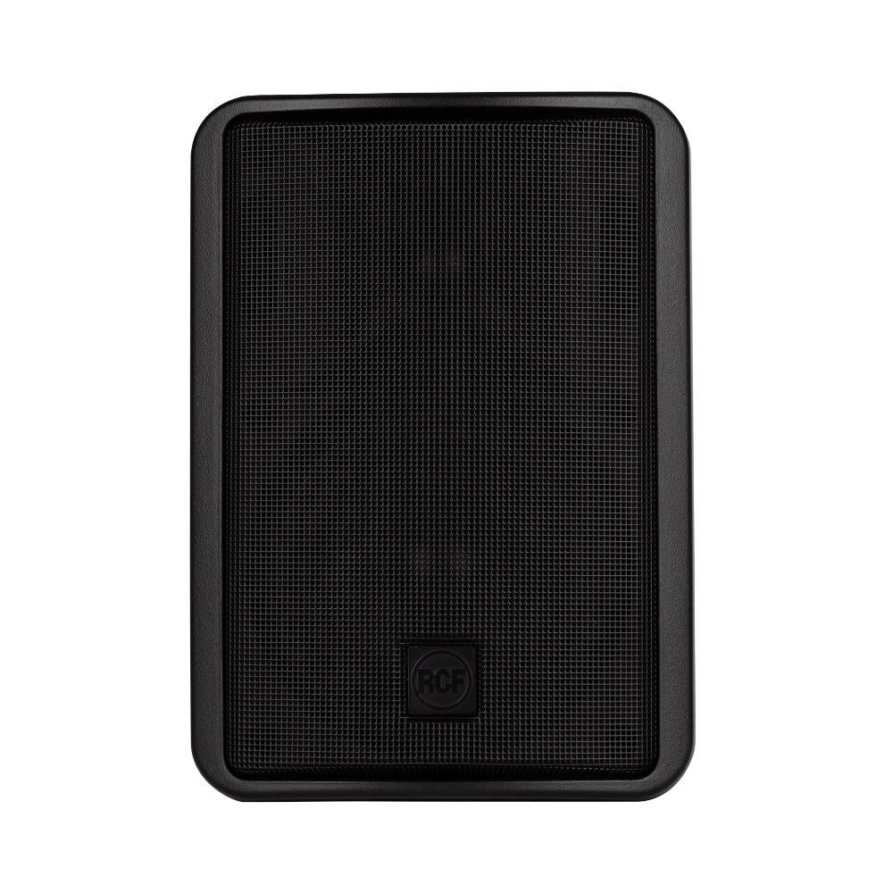 RCF altavoz de pared de 2 vías de 4" set (2 unidades) 40W 8 Ohm IP55, Negro