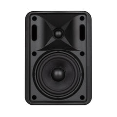 RCF altavoz de pared de 2 vías de 4" set (2 unidades) 40W 8 Ohm IP55, Negro