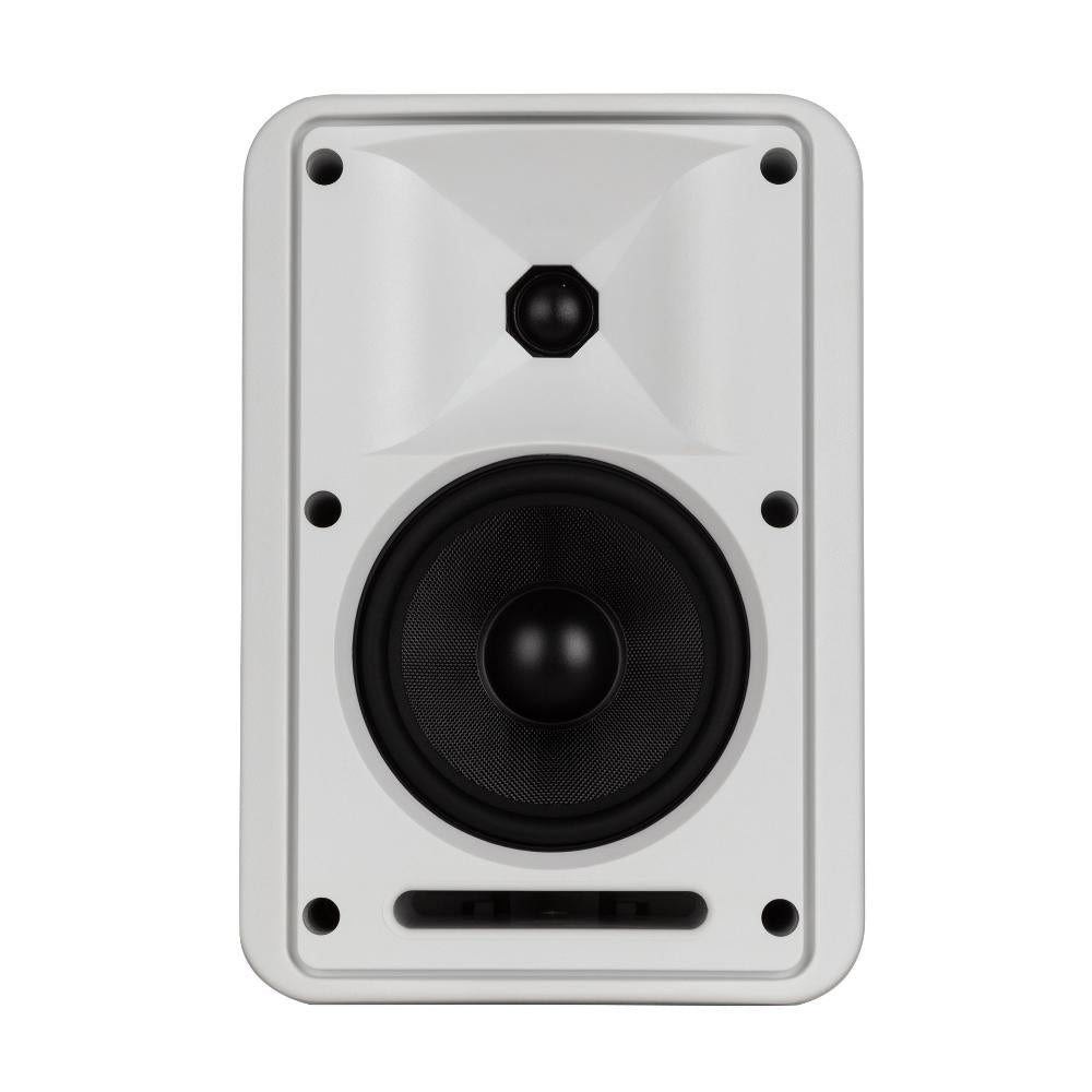 RCF altavoz de pared de 2 vías 5" set (2 unidades) 60W 100 V IP55, blanco