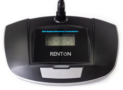Renton Pro Sistema de micrófono inalámbrico para conferencias (4 canales)