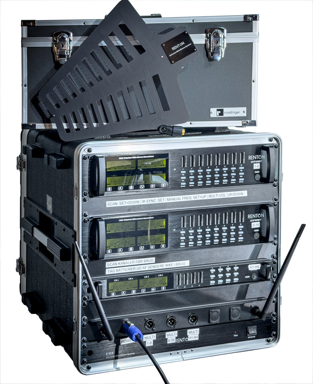 Renton Rack Sistema Inalámbrico (20 Auriculares)