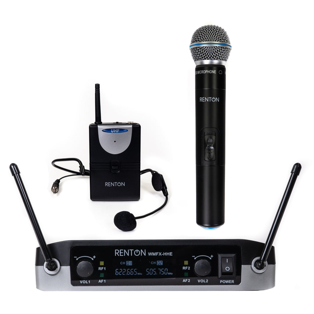 Renton WMFX Trådløst Set de Micrófonos Combinado