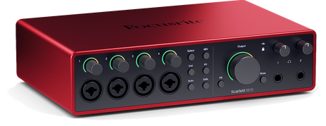 Focusrite SCARLETT4 18I16 Tarjeta de sonido Premium