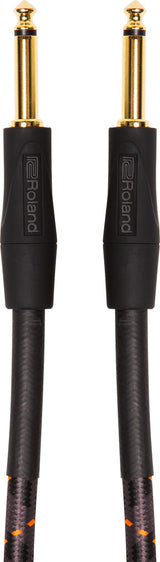 Roland "GOLD" Instrument Kabel 6.3mm Jack mono a 6.3mm Jack mono