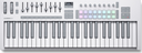 Novation Launchkey 49 MK4 MIDI-Teclados (Hvid)