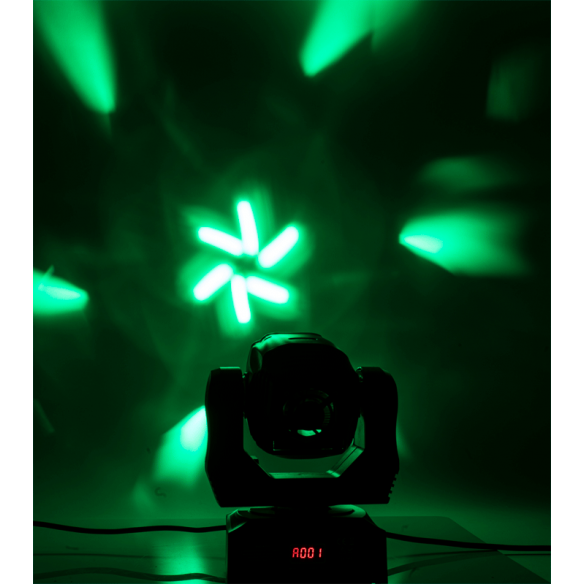 Ibiza Rolling-Eye LED Cabezas Móviles (6x12W)
