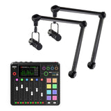 RØDE Rødecaster Pro II Podcast Package (2 People)