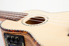 Reno RU210E Soprano Ukeleles con Pickup y Afinador (Natur)