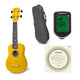 Reno RU150 Soprano Ukulele (Yellow) Starter Kit
