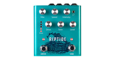 Eventide Riptide pedal de drive y Uni-Vibe