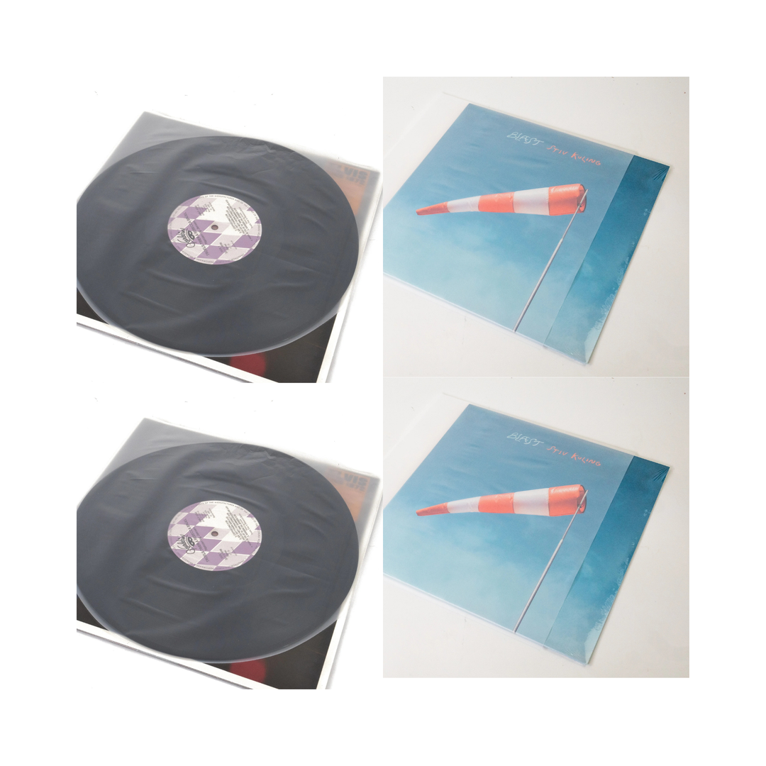 Bundle de fundas para vinilos - 200 uds. Fundas interiores y exteriores