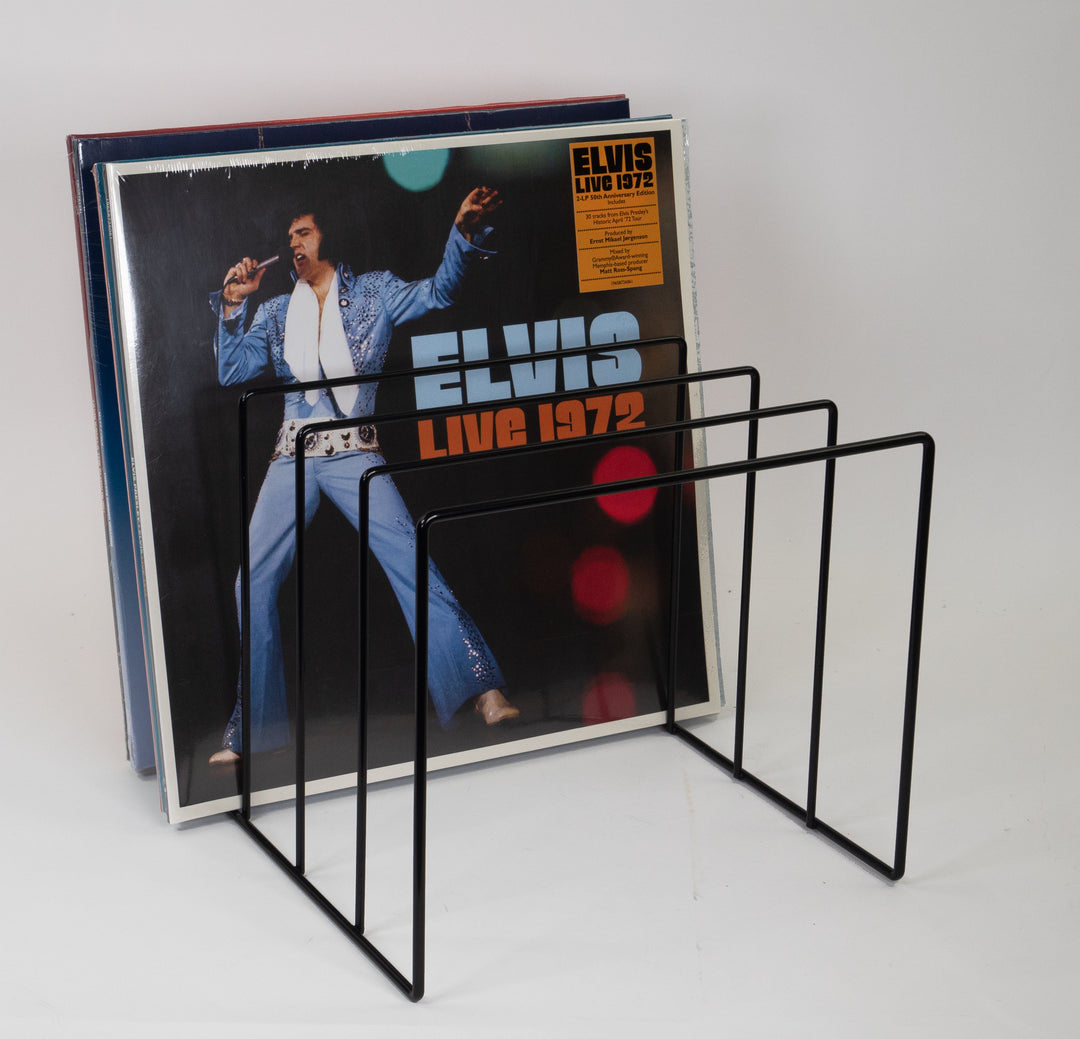 Studio 57 Groovy Tocadiscos con soporte para LP (Earth)