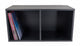 Studio 57 Vinyl Record Storage Shelf (Double, Black)