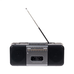 Studio 57 - Reproductor de casetes con FM & Bluetooth, Gris