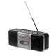 Studio 57 Reproductor de Cassettes con FM y Bluetooth, Gris