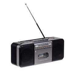 Studio 57 - Reproductor de casetes con FM & Bluetooth, Gris