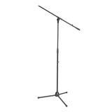 Adam Hall Stands S 5 BE - Soporte de micrófono con brazo jirafa, negro