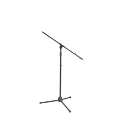 Adam Hall Stands S 5 BE - Soporte de micrófono con brazo jirafa, negro