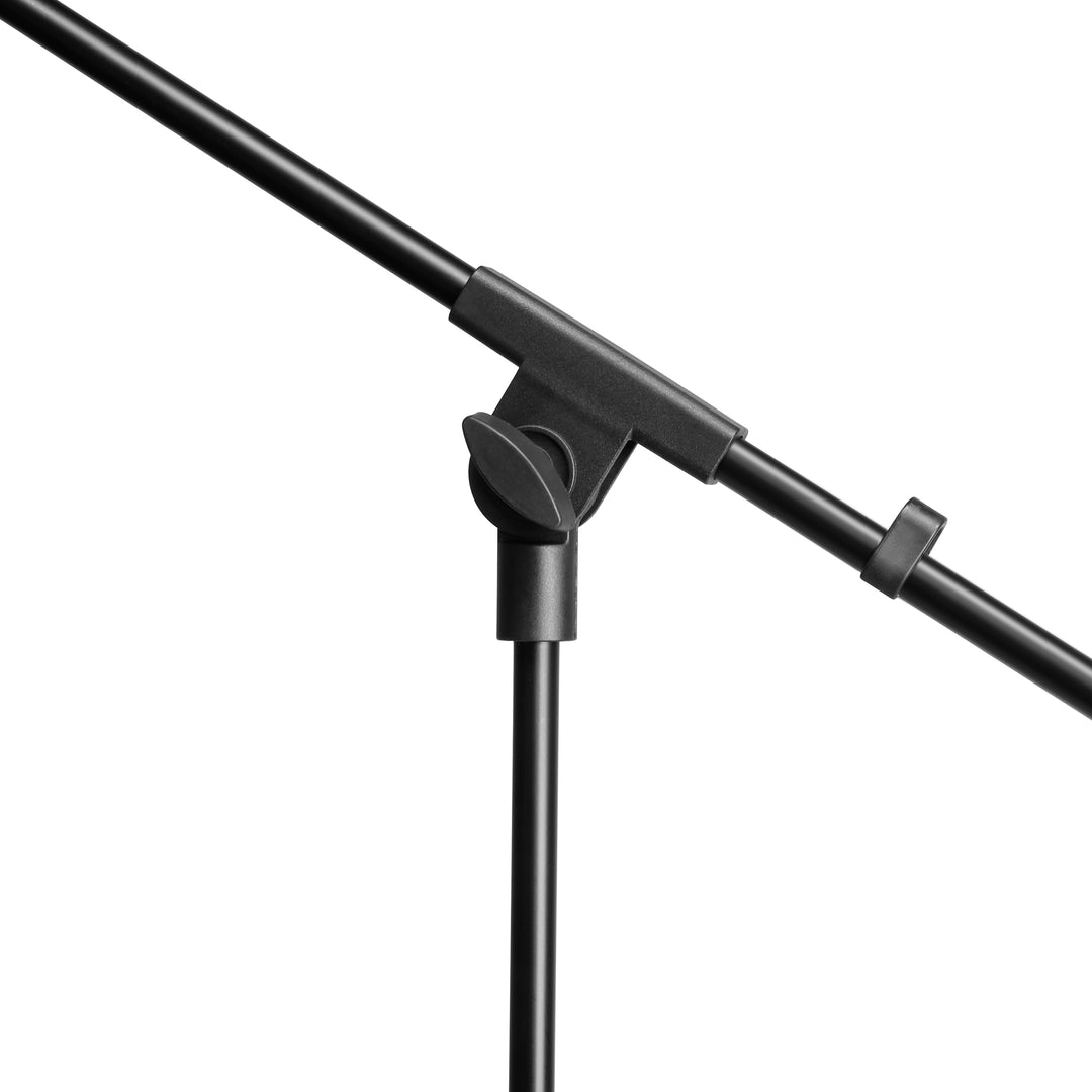 Adam Hall Stands S 5 BE - Soporte de micrófono con brazo jirafa, negro