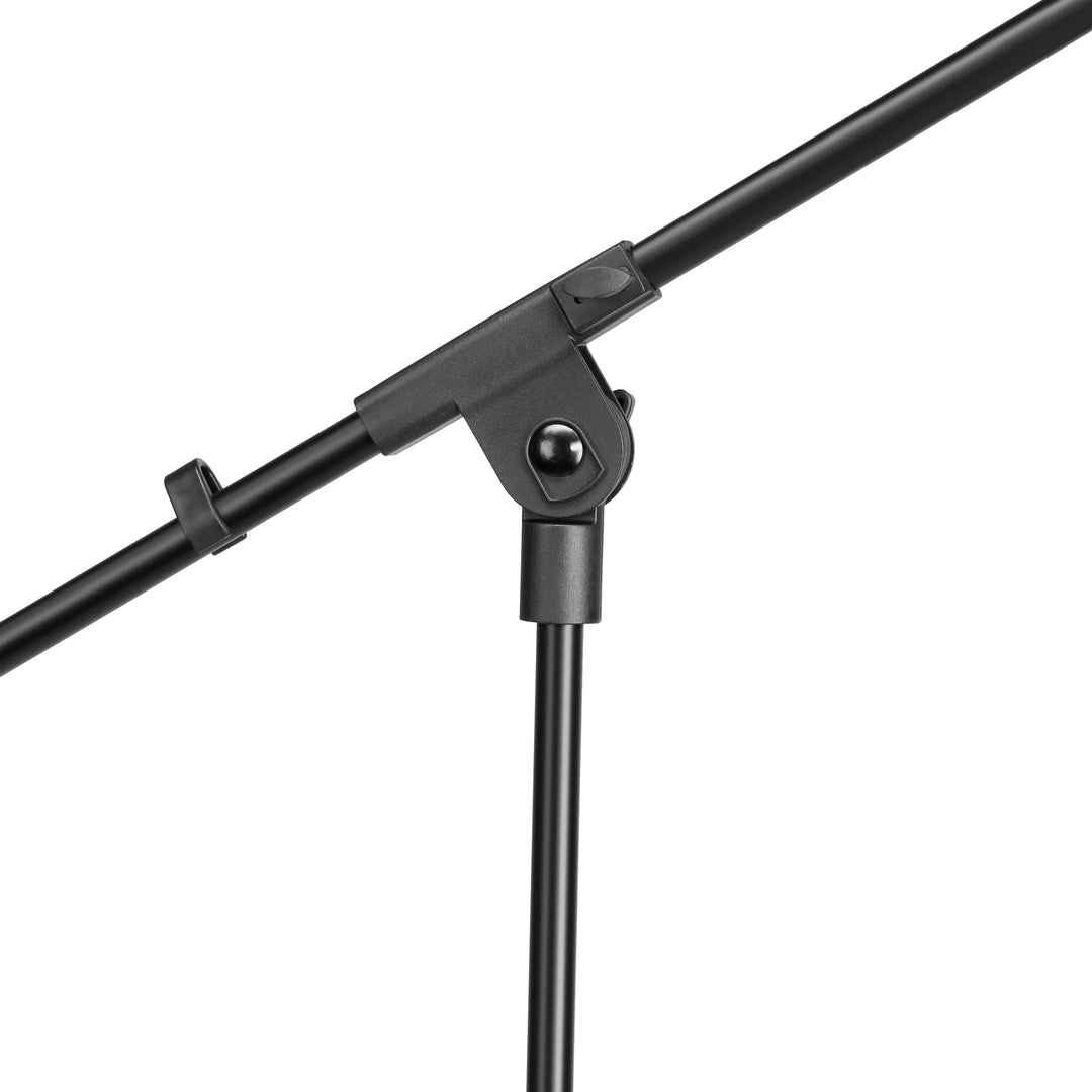 Adam Hall Stands S 5 BE - Soporte de micrófono con brazo jirafa, negro