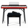 Grooveland FP80 El Klaver (Rojo) Bundle Completo