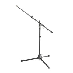 Adam Hall Stands S 9 B - Soporte de micrófono con brazo jirafa, pequeño