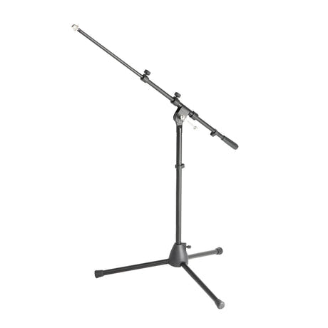 Adam Hall Stands S 9 B - Soporte de micrófono con brazo jirafa, pequeño
