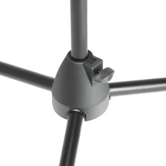 Adam Hall Stands S 9 B - Soporte de micrófono con brazo jirafa, pequeño