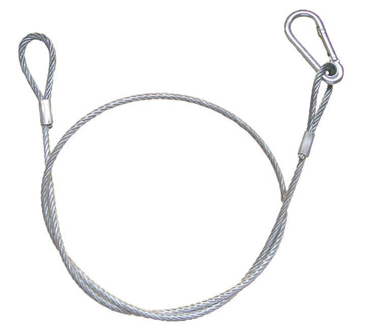 Ibiza Safety wire 87 cm (15 Kg) 2mm