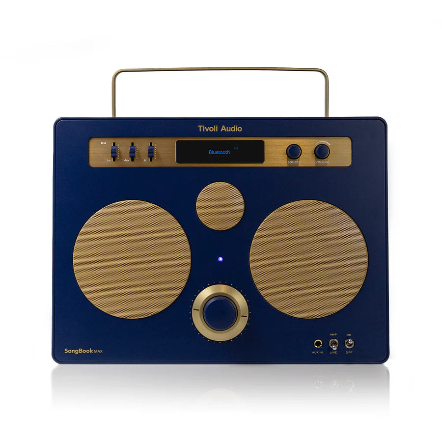 Tivoli Audio Song Book MAX Bluetooth Altavoz (Azul)