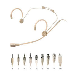 Micrófono de headset ScanMic Cardoid para Mipro, Beige
