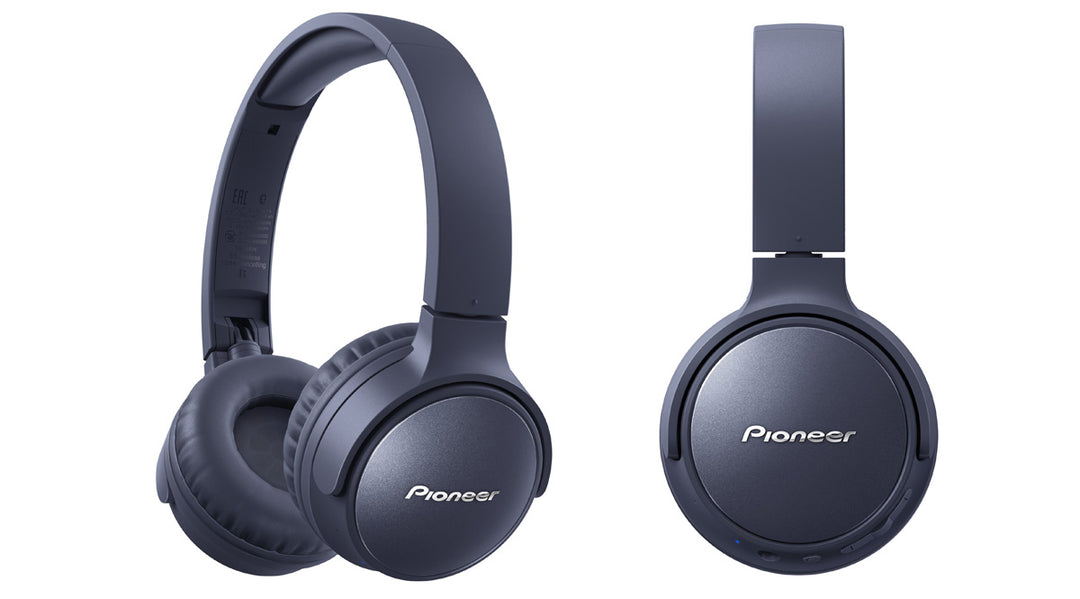 Pioneer SE-S6BN Auriculares Bluetooth con Cancelación de Ruido (Azul)