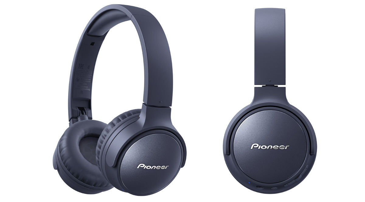 Pioneer SE-S6BN Auriculares Bluetooth con Cancelación de Ruido (Azul)