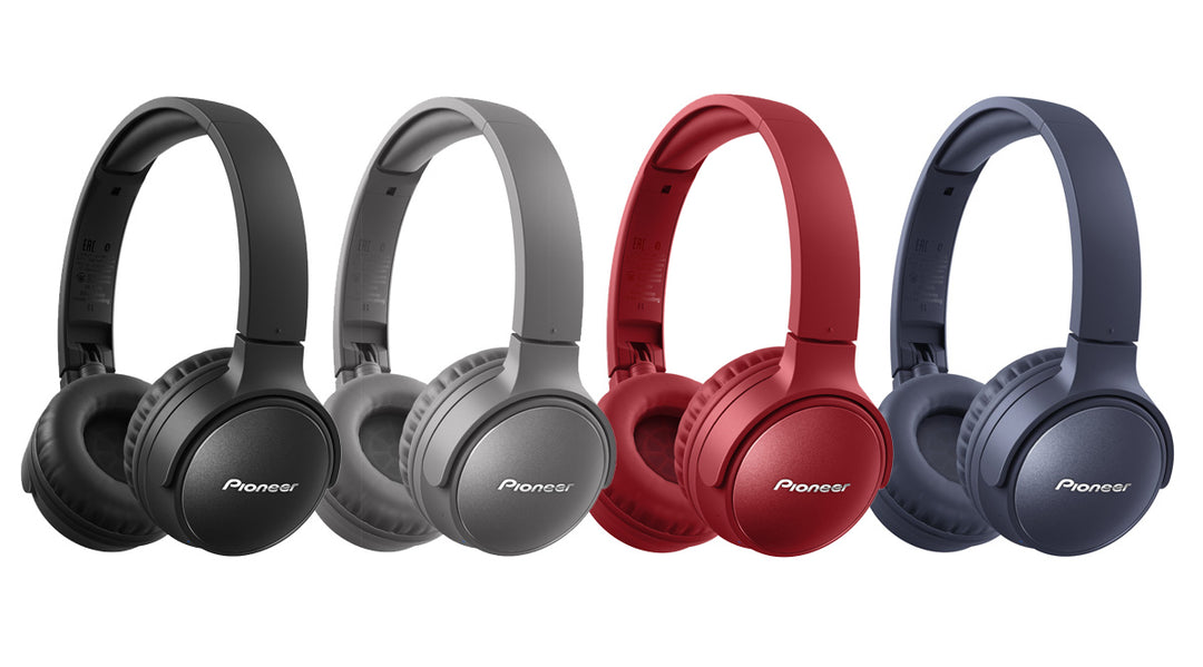 Pioneer SE-S6BN Auriculares Bluetooth con Cancelación de Ruido (Azul)