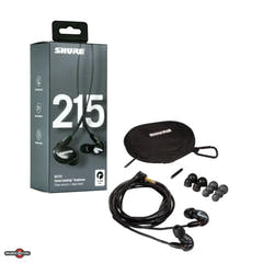 Shure SE215 In-Ear Auriculares (Negro)