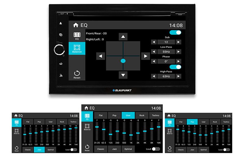 Blaupunkt Copenhagen 700 con CarPlay, Android, DAB+ y Bluetooth