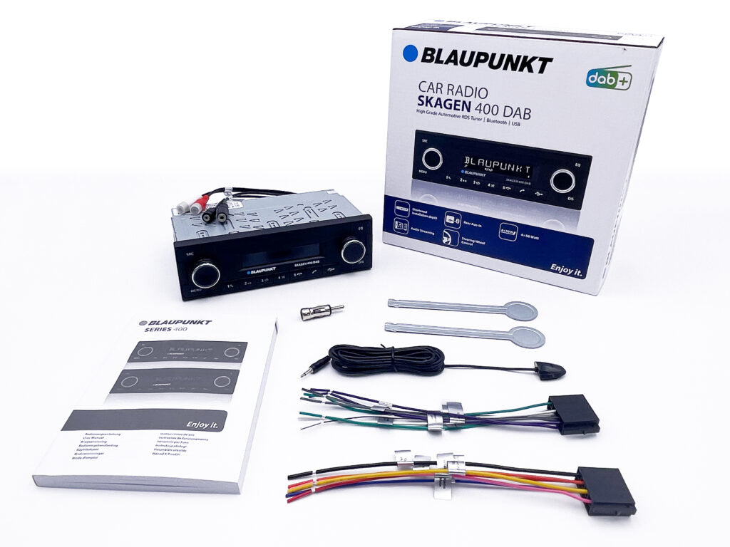 Blaupunkt Skagen 400 DAB Radio de Coche con DAB, Bluetooth, FM y DAB+