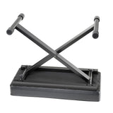 Adam Hall Stands SKT 17 - Banco de teclado plegable con acolchado extra grueso