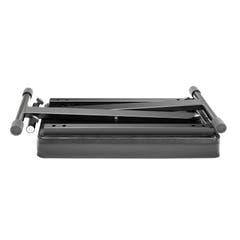 Adam Hall Stands SKT 17 - Banco de teclado plegable con acolchado extra grueso