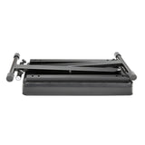 Adam Hall Stands SKT 17 - Banco de teclado plegable con acolchado extra grueso