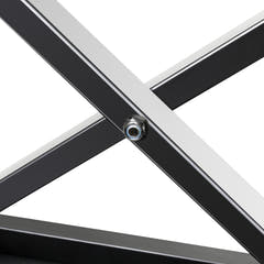 Adam Hall Stands SKT 17 - Banco de teclado plegable con acolchado extra grueso