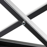 Adam Hall Stands SKT 17 - Banco de teclado plegable con acolchado extra grueso