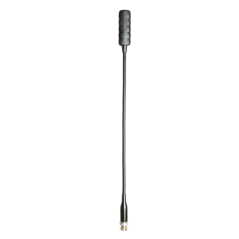 Adam Hall Stands SLED 1 ULTRA BNC - Lámpara de cuello de cisne BNC con 4 COB-LED