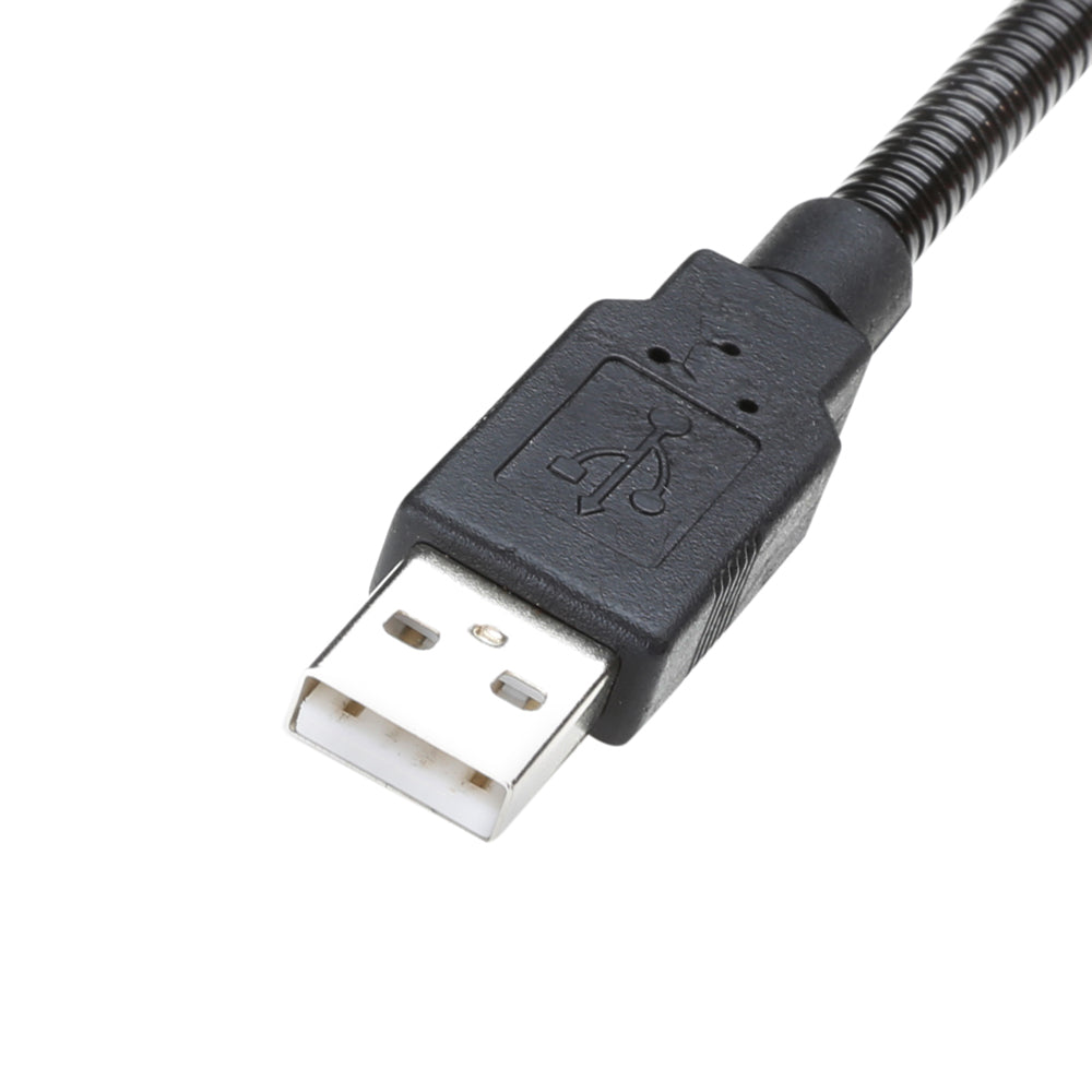 Adam Hall Stands SLED 1 ULTRA USB C - Lámpara de cuello de cisne, conector USB, 4 COB-LED y colores opcionales