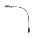 Adam Hall Stands SLED 1 ULTRA USB - Lámpara de cuello de cisne, conector USB, 4 COB-LED