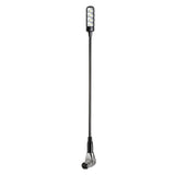 Adam Hall Stands SLED 1 ULTRA XLR 3 A - Lámpara de cuello de cisne XLR de 3 pines en ángulo con 4 COB-LED
