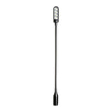 Adam Hall Stands SLED 1 ULTRA XLR 3 - Lámpara de cuello de cisne XLR de 3 pines con 4 COB-LED
