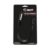 Adam Hall Stands SLED 1 ULTRA XLR 3 - Lámpara de cuello de cisne XLR de 3 pines con 4 COB-LED
