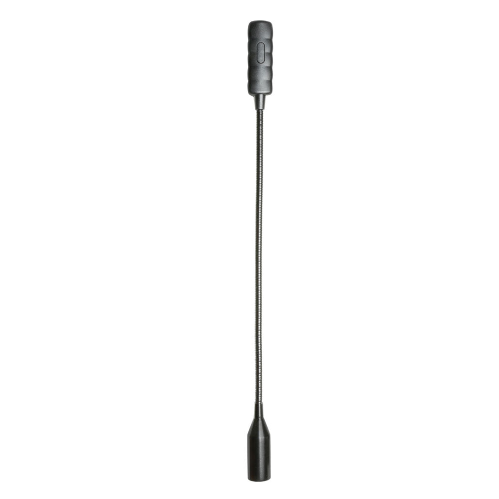 Adam Hall Stands SLED 1 ULTRA XLR 4 - Lámpara de cuello de cisne XLR de 4 pines con 4 LED COB