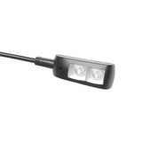 Adam Hall Stands SLED 1 USB PRO - Lámpara de cuello de cisne USB con 2 LED